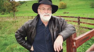 The late Sir Terry Pratchett.